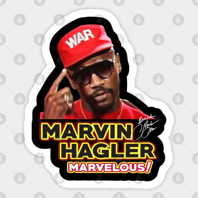 M Hagler Sticker by Legacy BG